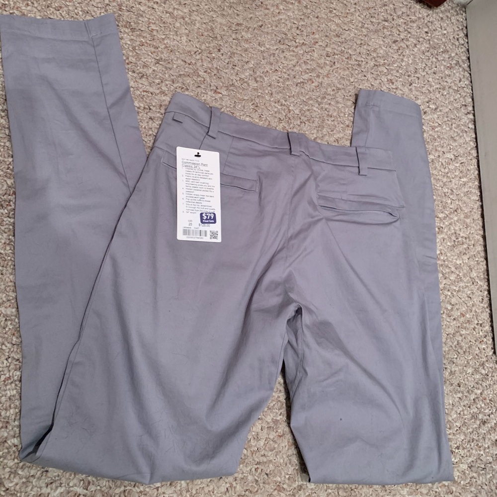 Men’s brand new lulu commission pant
